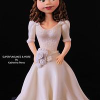 Sarah Ferguson style - CPC Royal Wedding Dresses Collab