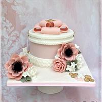Hatbox Birthday Cake Hatbox Birthday Cake