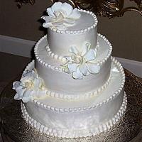 Gardenia Wedding Cake