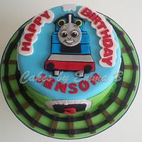 Thomas the Tank Engine Cake 
