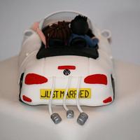Car Wedding Cake