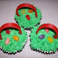 Easter Cupcakes - Basket Themed