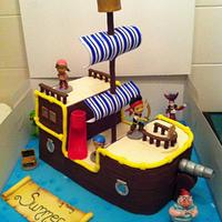 Jake and the Neverland Pirates Cake 