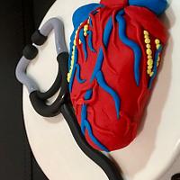 Heart Surgeon Cake