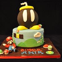 Super Mario cake.