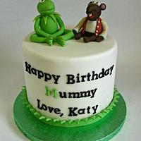 Kermit & Rizzo Cake