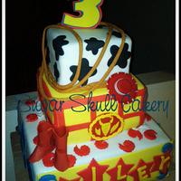Toy Story Cake (focused on Jesse)