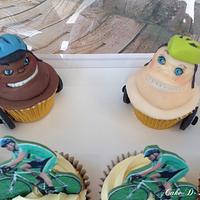 Cyclists Cupcakes 