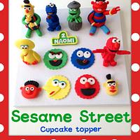 Sesame Street Cupcake