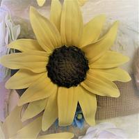 Sunflower Wedding Cake