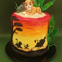 Lion king cake Lion king cake