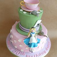 Alice in Wonderland Cake for Daisy