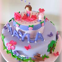 Fairy princess cake