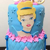 4th Birthday Cinderella Cake