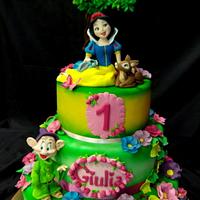 my snow white cake 