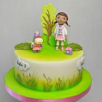 Doc McStuffins cake