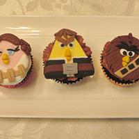 Angry Birds Star Wars Cupcakes