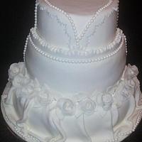 Wedding joined cake