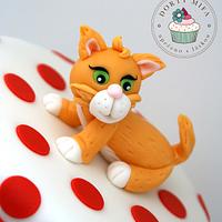 Cute Kitten Cake