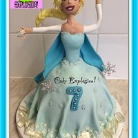 Disney Frozen Elsa cake