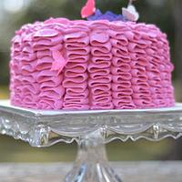 Buttercream Ruffle Cake