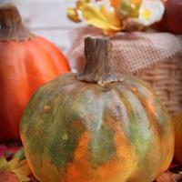 Autumn pumpkin basket 