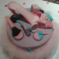 very girly cake