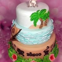 Moana Cake - Vaiana Cake