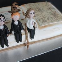 Harry Potter Book cake!