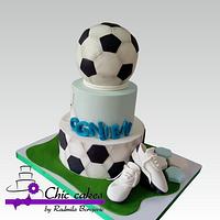 Cake for small footballer