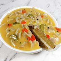 Chicken Noodle Soup Cake