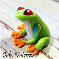 Treefrog cake topper