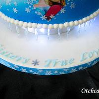 Icing Smiles Frozen Cake :)