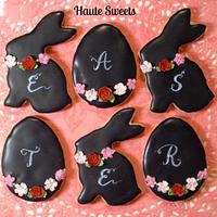 Chalkboard Easter Cookies