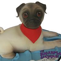 Pug Dog Cake Pug Dog Cake