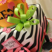 13th Birthday Diva Cake!
