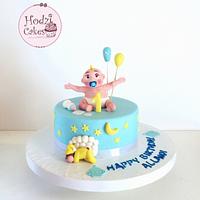 Baby Boy 1st Birthday Cake