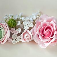 Vintage floral