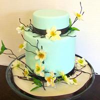 Spring Mini Tiered Cake!
