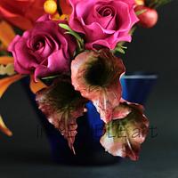 Vivid Colours of Nature- Hand crafted sugar flowers!
