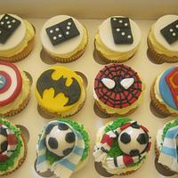 Superheroes, Dominoes and Football - Fathers Day