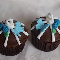 Bird Cage's and Rose's chocolate cupcakes.