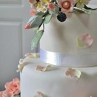 Wedding Cake & Sugar Flowers