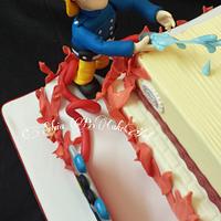 Fireman cake