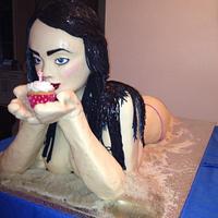 Naked Lady Cake