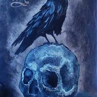 Skull and Raven