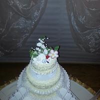 Spanish Style Wedding Cake