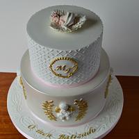 Christening cake