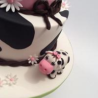 Cowgirl themed cake
