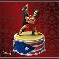 Salsa dancer-Puerto Rico Collaboration